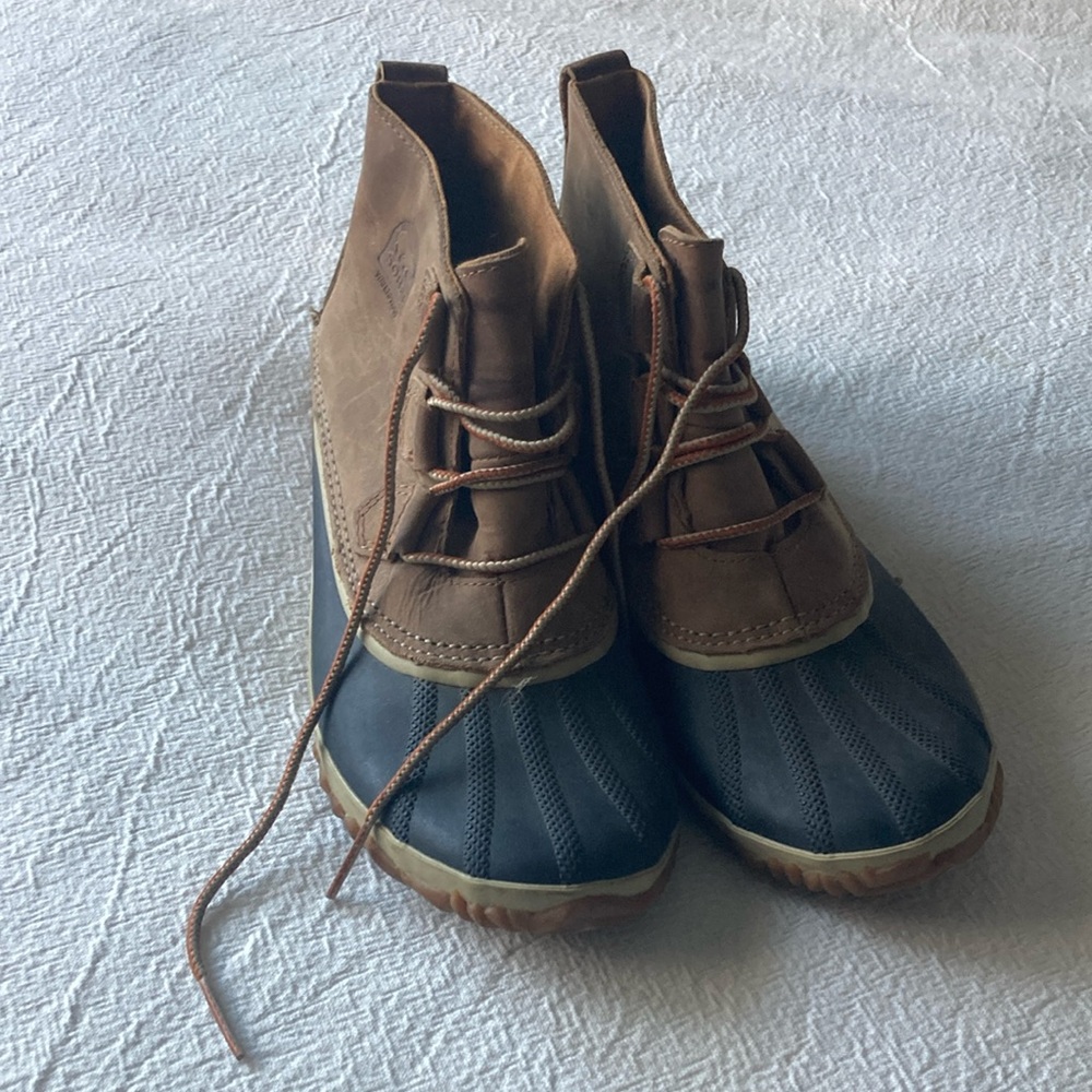 EUC Sorel out n about Women’s rain booties